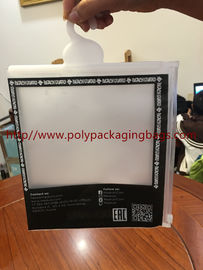 Promotion Industrial Poly Bags With Hangers For Underwear , Clothes